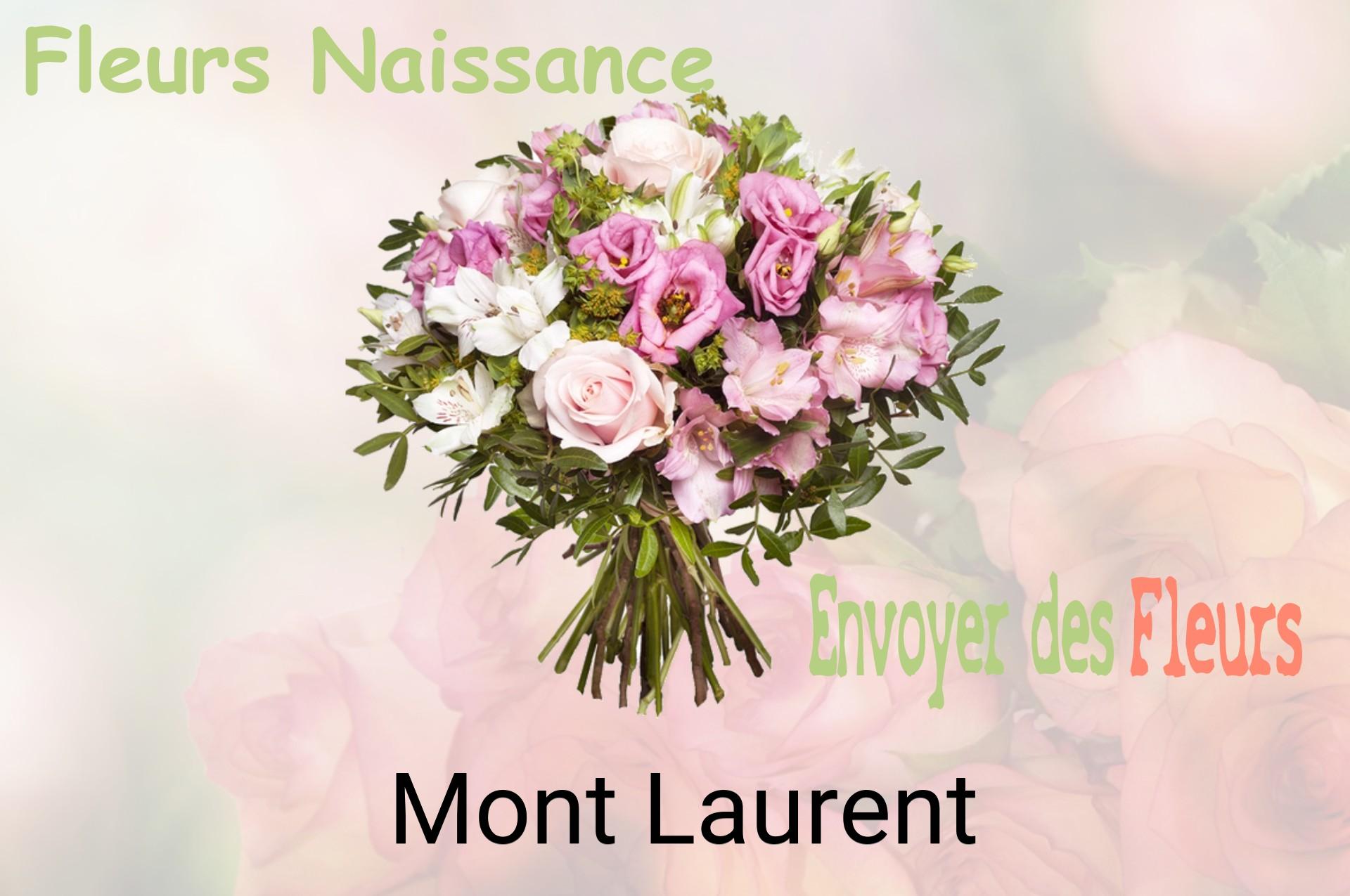 Bouquet de fleurs de naissance livré à Mont-Laurent