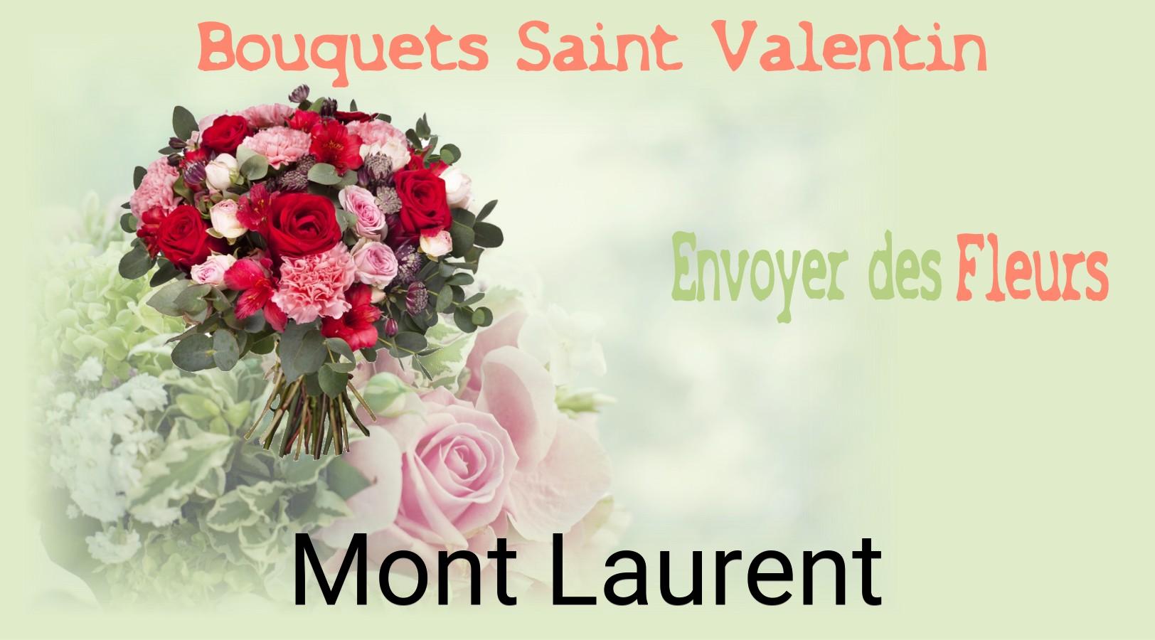 Roses de Saint-Valentin livrées à Mont-Laurent